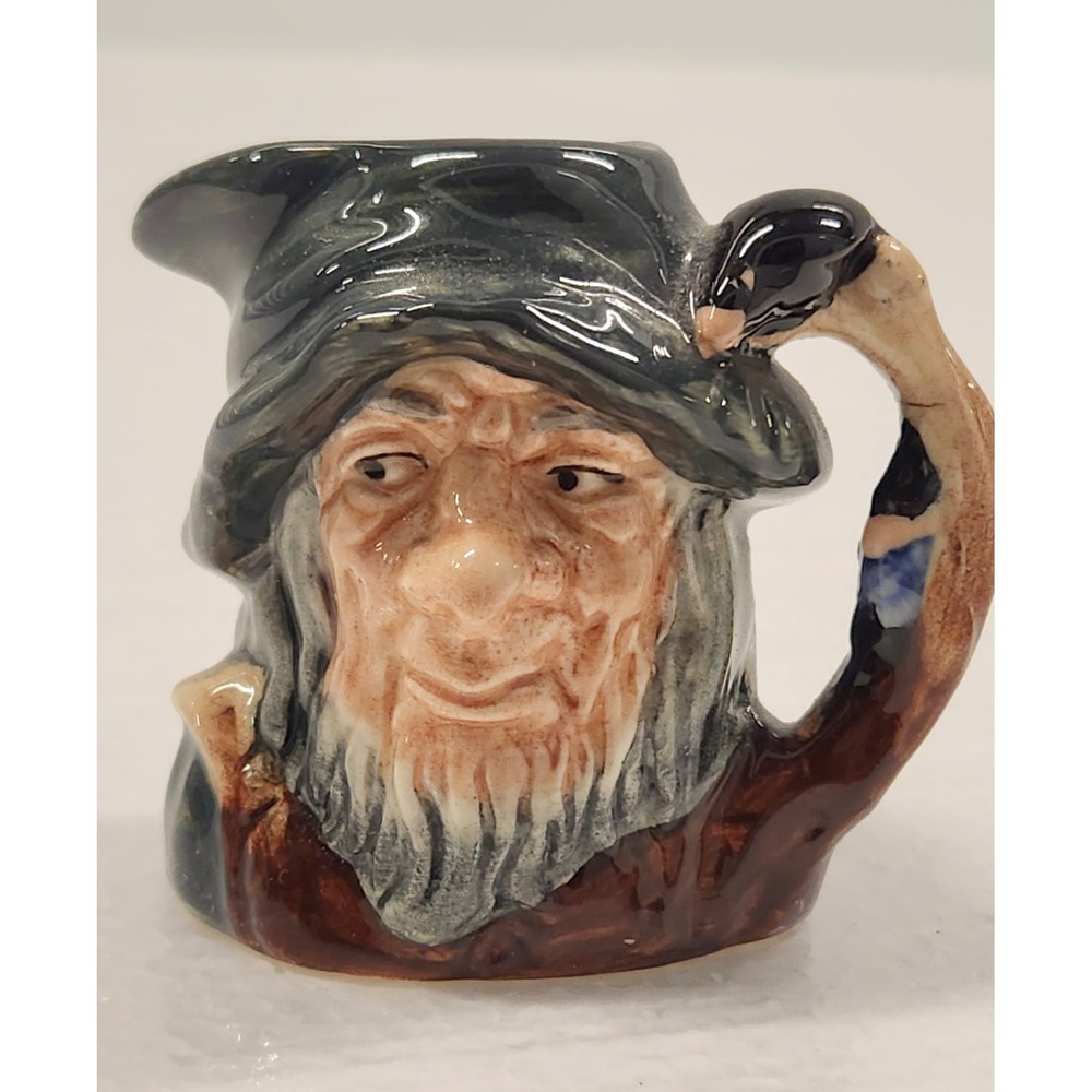 Vintage Royal Doulton Rip Van Winkle Toby Mug Jug Small 2.25"